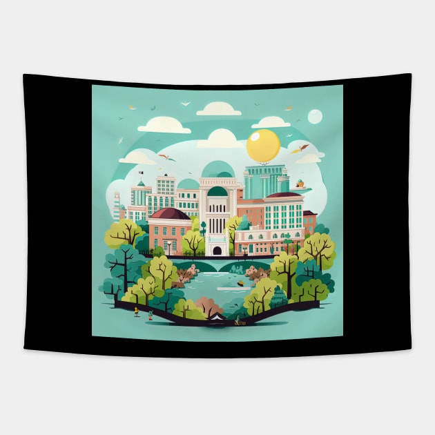 Tallahassee Tapestry by ComicsFactory