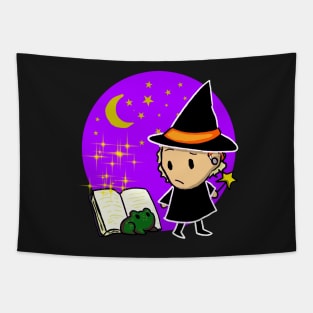 A Witch and his Toad Tapestry