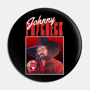 Johnny paycheck///original retro Pin