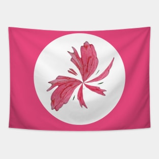 Pink Ribbon Design Tapestry