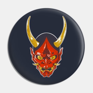 Oni Mask Pin