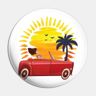 summer old car Pin