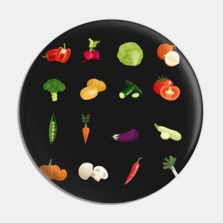 Vegetable Set Pin