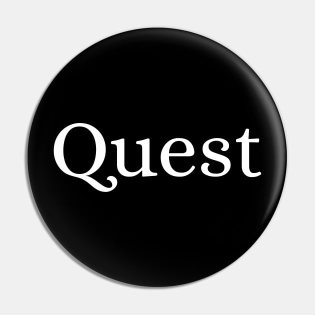 Quest Pin by Des