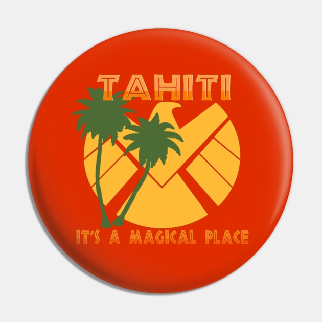 Tahiti - S.H.I.E.L.D. Pin by Thirrin