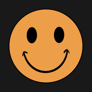 Orange Smiley T-Shirt