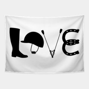 Dressage Love Tapestry