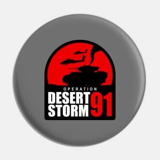 Operation Desert Storm 1991 Pin