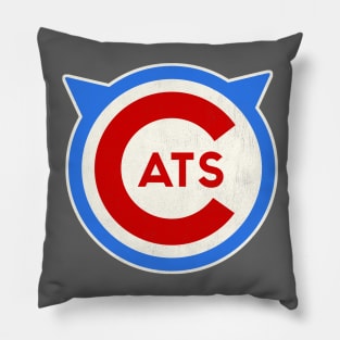 DEFUNCT - Fort Worth Cats Baseball Pillow