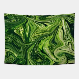 Green Marble Pattern Tapestry