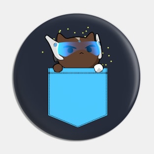 Symmeowtra "PocketKatsu" - Katsuwatch Pin