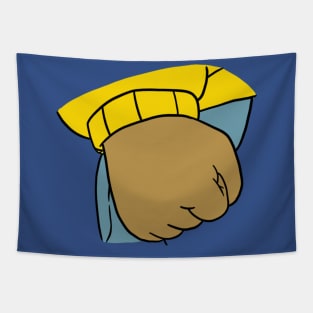 Arthur’s Fist Meme Tapestry