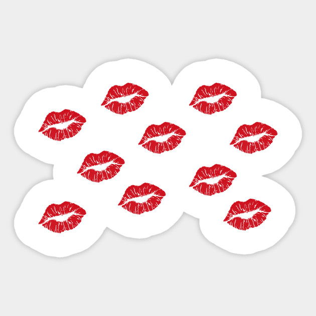 kiss stickers