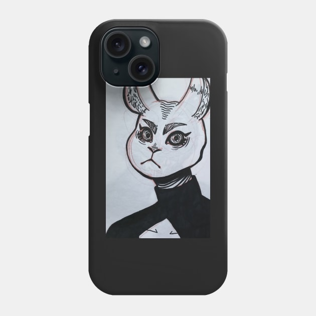 Bunny girl Phone Case by supernovart61