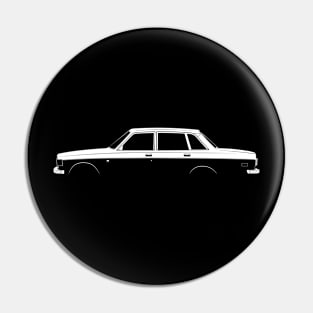 Volvo 144 Silhouette Pin