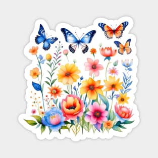 Spring May Flowers Magnet