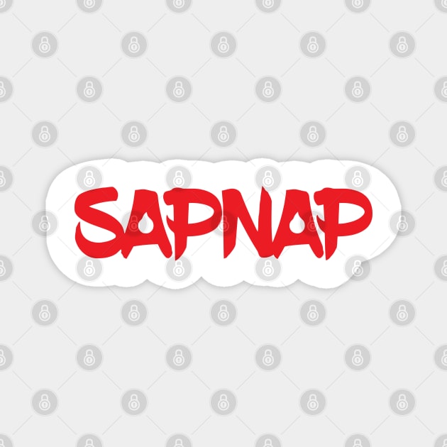 Sapnap Merch Sapnap Logo Magnet by Nicolashca