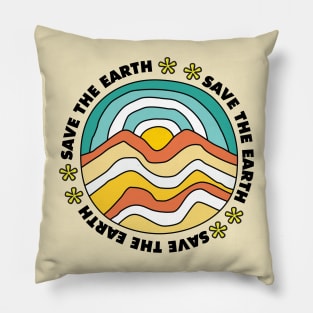 Save The Earth Pillow