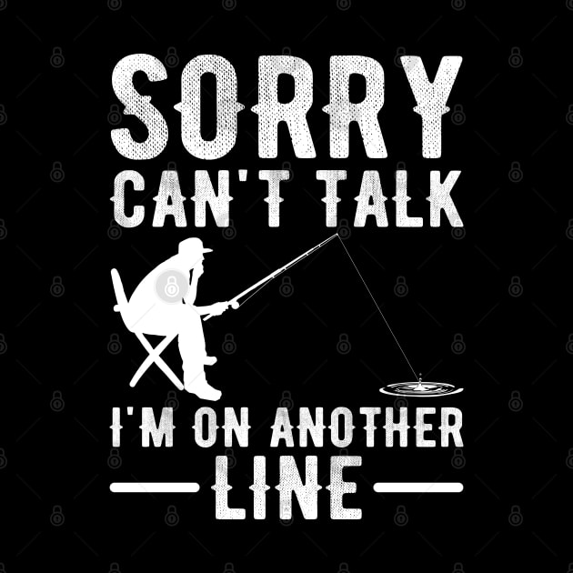 sorry cant talk im on another line by DragonTees