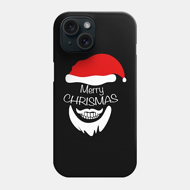 Crazy Merry merry christmas Smile Phone Case by FoolDesign