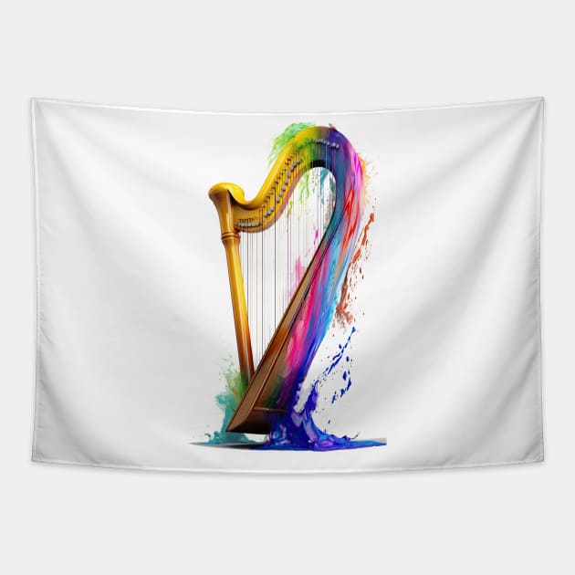 Harp Tapestry by Urban Archeology Shop Gallery