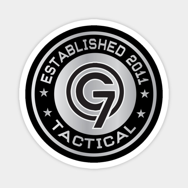 Gray Tactical Logo Magnet by G7 Tactical