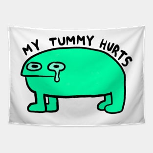 my tummy hurts Tapestry