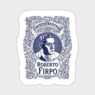 Roberto Firpo (in blue) Magnet