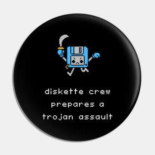 Unlikely Monsters - Diskette Crew Pin