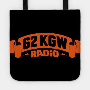 1975 - 62 KGW Radio (Orange on Black) Tote