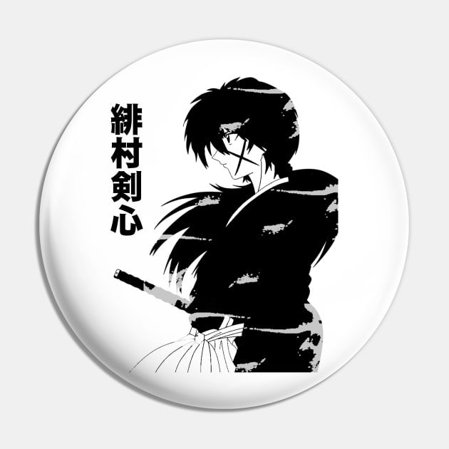 Himura kenshin - Kenshin manga Sticker by ArtSellerWorker