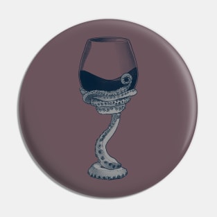 Kraken goblet Pin