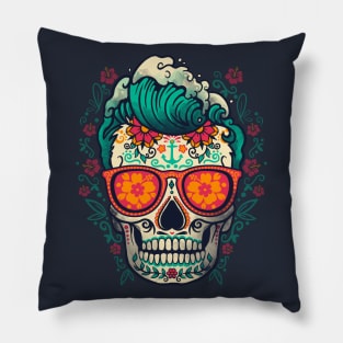 Calavera summer Pillow