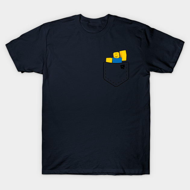 Roblox Pocked Noob Oof Gift For Kids Roblox T Shirt Teepublic - roblox t shirt noob pocket