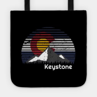 Keystone Colorado X Co Flag Mountain Tote