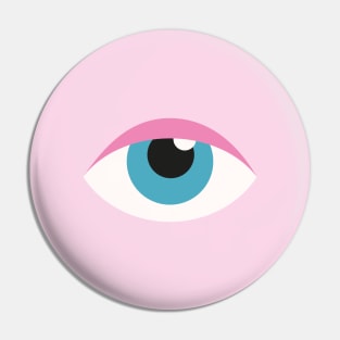 Girly Eyes Pin