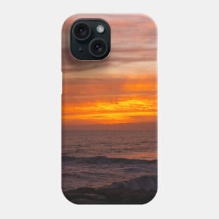 Foggy sunset I Phone Case