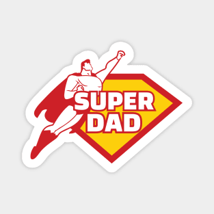 Father's Day SUPER DAD Magnet