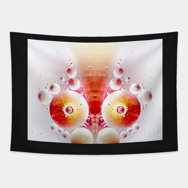 Big Pink Shrimp Tapestry by heidiannemorris