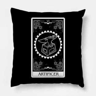 Artificer Tarot Card D&D Nat 20 Dungeons & Dragons Pillow