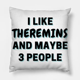 I Like Theories And Maybe 3 People Pillow