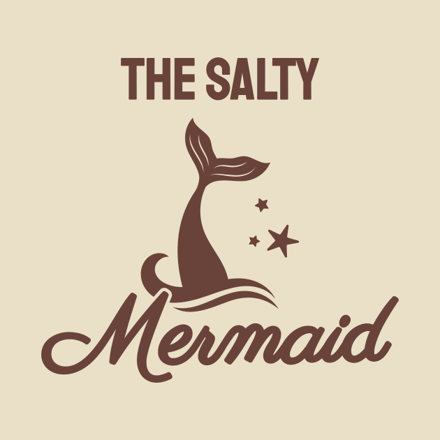 The Salty Mermaid - Mermaid Vintage Icon by Retusafi