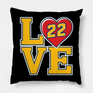 Love 22 (Cait. Clark) v2 Pillow