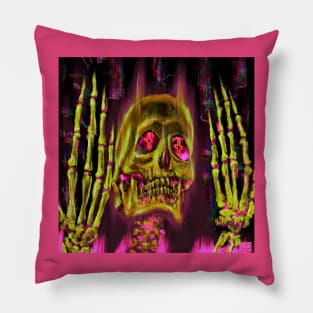 CYBER CONJURER (Lime) Pillow