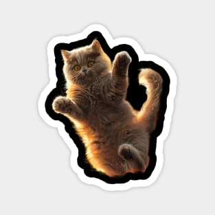 Catzilla Cat Wrath Magnet