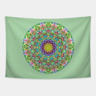 RAINBOW MANDALA Tapestry