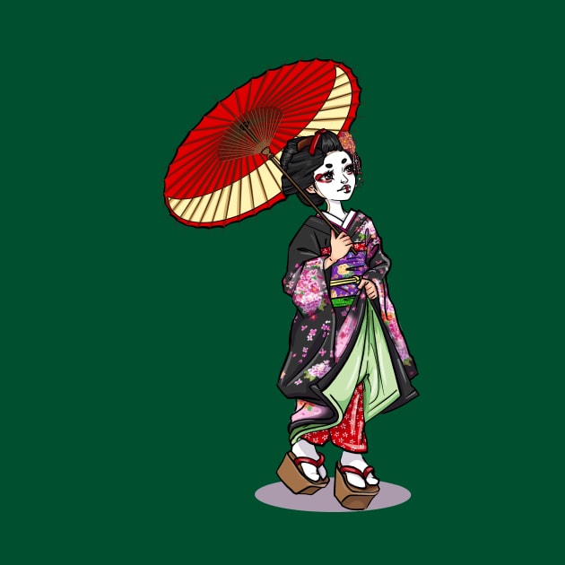 Geisha by carlyalberich