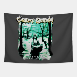 Connor Quimby - Fallen (Green) Tapestry