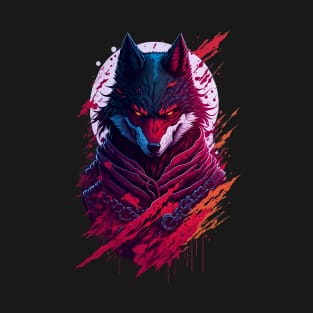 FACE EVIL NINJA WOLF T-Shirt