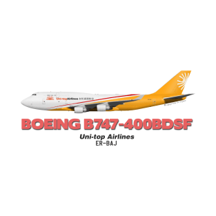 Boeing B747-400BDSF - Uni-top Airlines T-Shirt